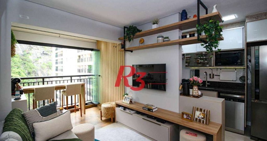 Apartamento à venda, 65 m² por R$ 840.000,00 - Marapé - Santos/SP