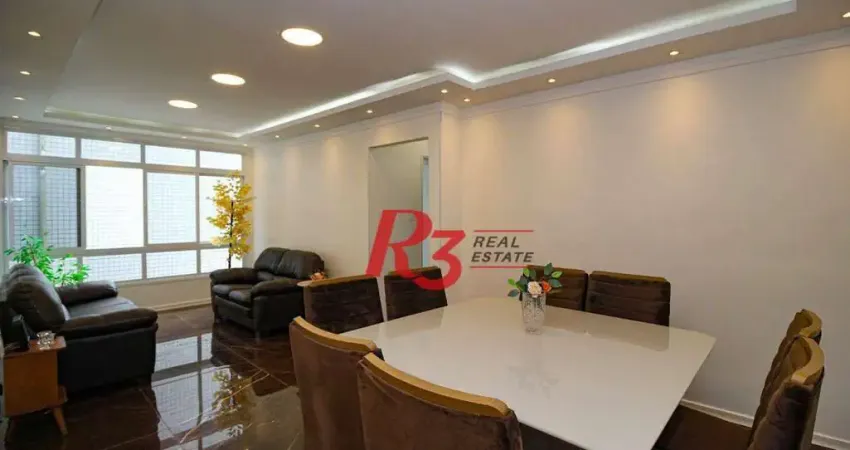 Apartamento com 3 dormitórios à venda, 100 m² por R$ 620.000,00 - Ponta da Praia - Santos/SP