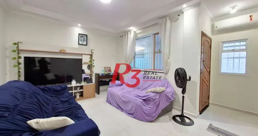 Casa com 2 dormitórios à venda, 100 m² por R$ 890.000,00 - Aparecida - Santos/SP