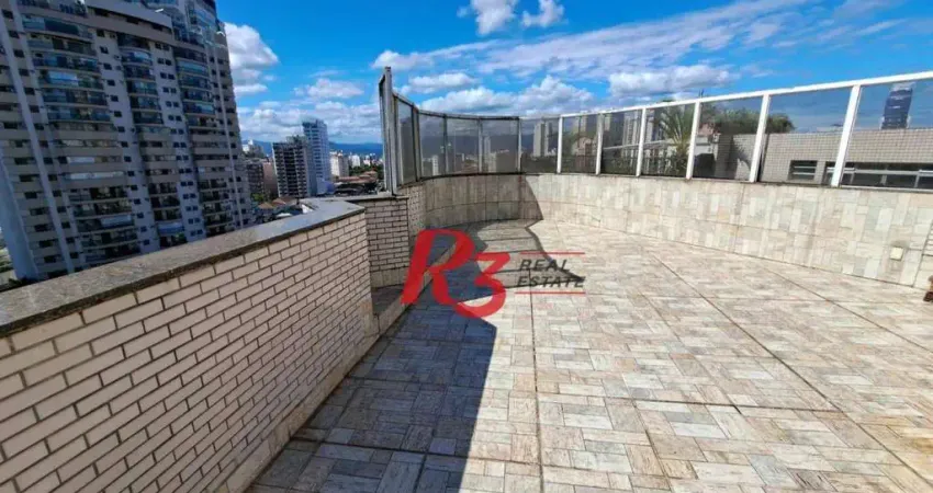 Cobertura à venda, 422 m² por R$ 1.660.000,00 - Ponta da Praia - Santos/SP