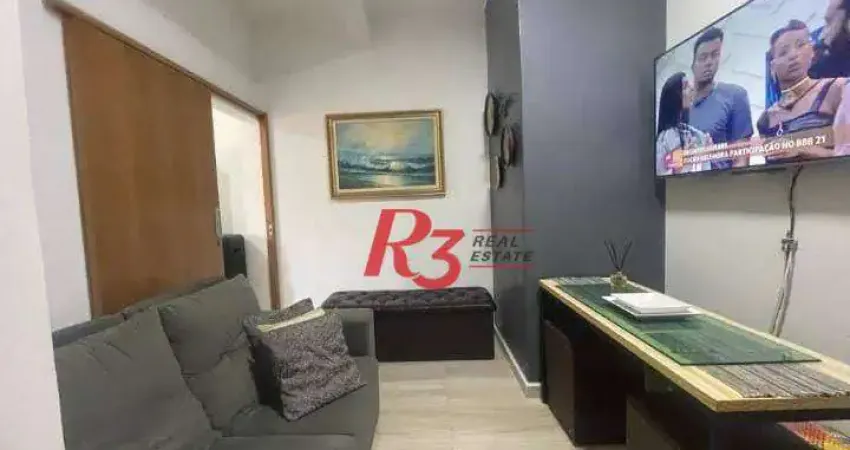 Apartamento à venda, 38 m² por R$ 340.000,00 - Ponta da Praia - Santos/SP