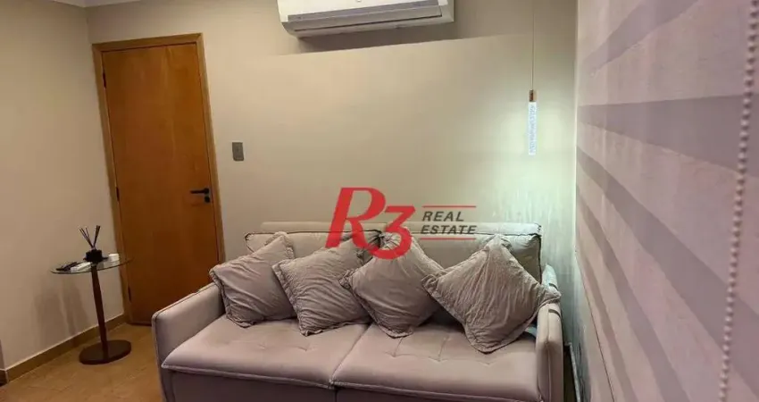 Apartamento com 2 dormitórios à venda, 77 m² por R$ 420.000,00 - Vila Matias - Santos/SP