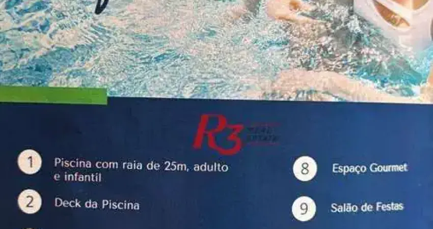 Apartamento à venda, 38 m² por R$ 590.000,00 - Macuco - Santos/SP