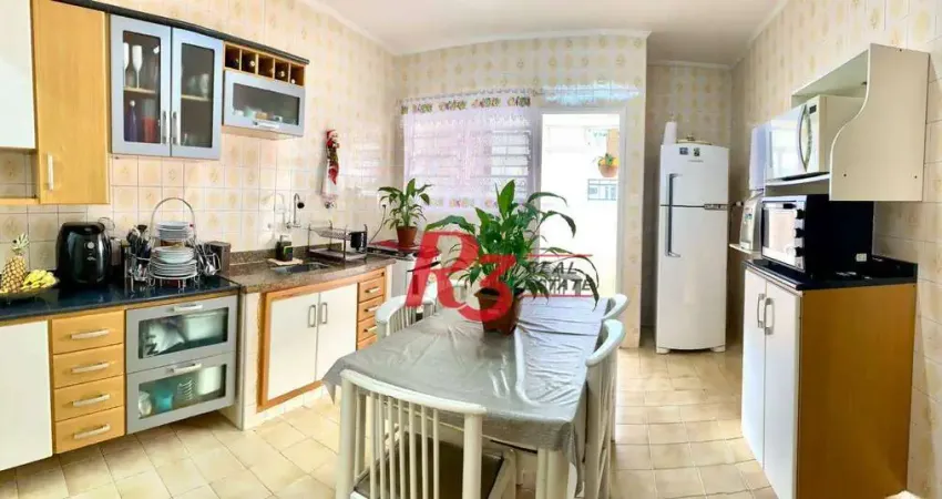 Apartamento à venda, 127 m² por R$ 630.000,00 - Embaré - Santos/SP
