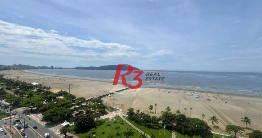 Apartamento para alugar, 88 m² por R$ 4.100,02/mês - José Menino - Santos/SP
