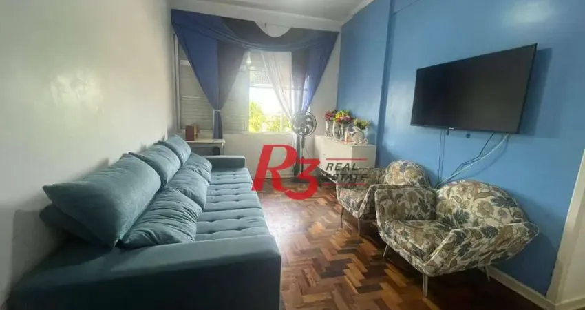 Apartamento para alugar, 88 m² por r$ 4.100,02/mês - josé menino - santos/sp