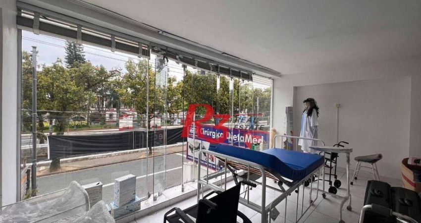 Loja à venda, 217 m² por R$ 1.600.000,00 - Vila Belmiro - Santos/SP