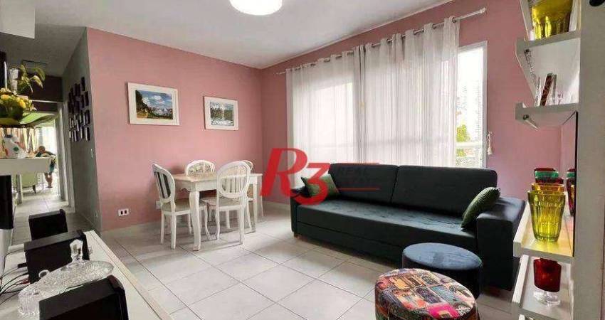 Apartamento à venda, 65 m² por R$ 575.000,00 - Ponta da Praia - Santos/SP