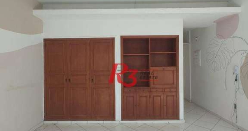 Kitnet à venda, 44 m² por R$ 330.000,00 - Boqueirão - Santos/SP