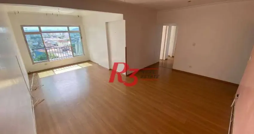 Apartamento com 2 dormitórios à venda, 107 m² por R$ 530.000,00 - Vila Mathias - Santos/SP