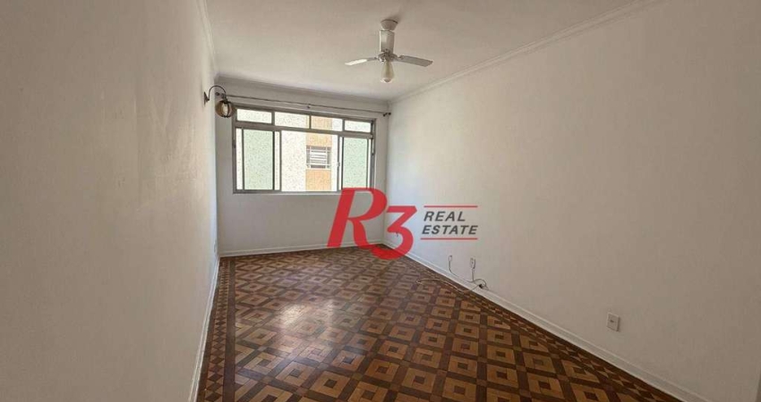Apartamento com 1 dormitório à venda, 60 m² por R$ 380.000,00 - Gonzaga - Santos/SP