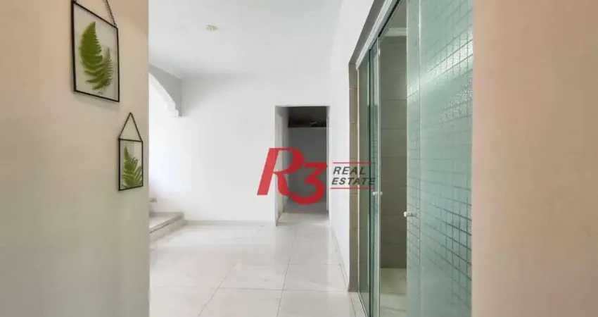 Apartamento com 2 dormitórios à venda, 100 m² por R$ 780.000,00 - Boqueirão - Santos/SP