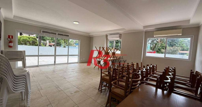 Apartamento com 3 dormitórios à venda, 70 m² por R$ 585.000,00 - Aparecida - Santos/SP