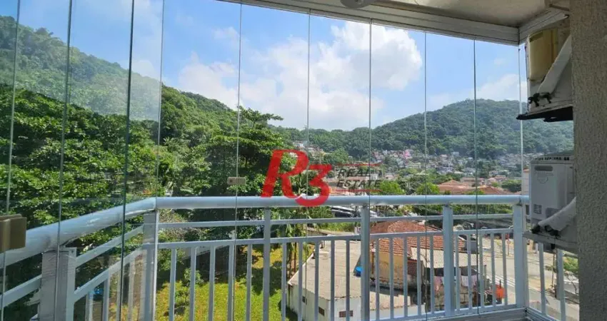 Apartamento com 2 dormitórios à venda, 64 m² por R$ 543.000,00 - Marapé - Santos/SP