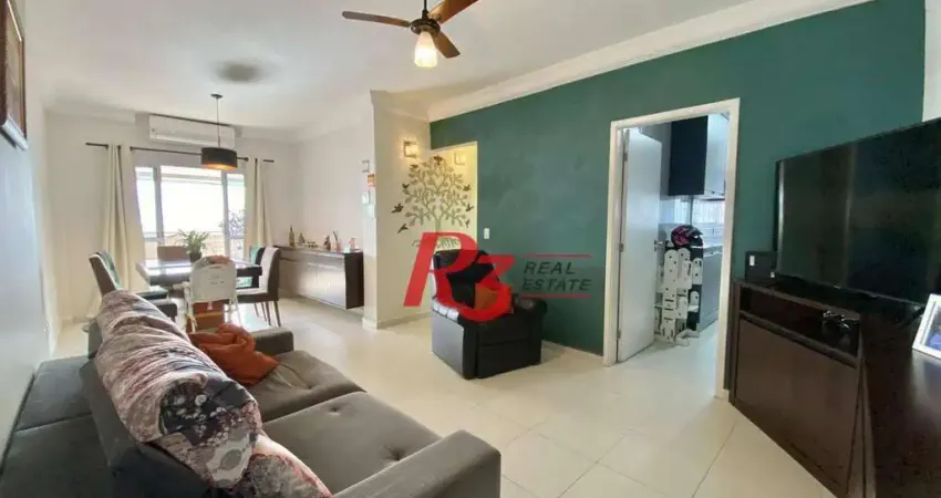 Apartamento à venda, 115 m² por R$ 930.000,00 - Ponta da Praia - Santos/SP