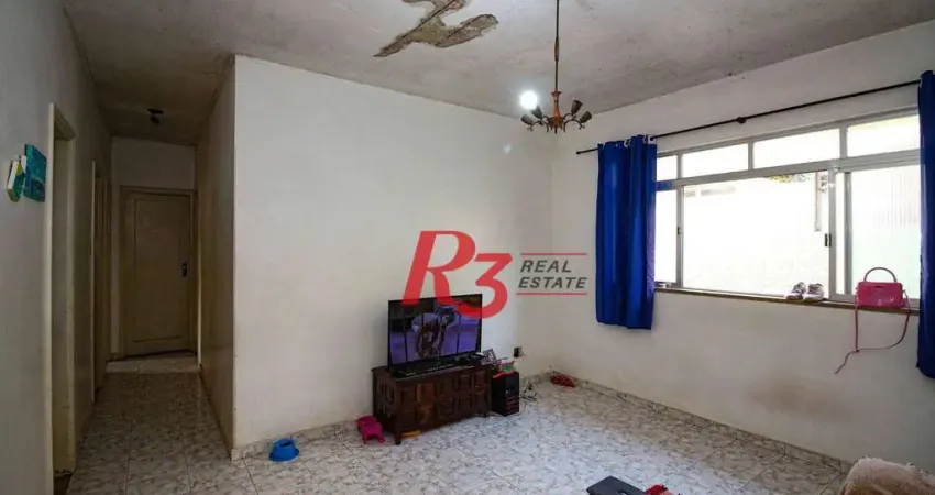 Apartamento com 3 dormitórios à venda, 85 m² por r$ 400.000,00 - ponta da praia - santos/sp