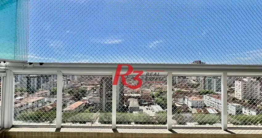 Apartamento com 2 dormitórios à venda, 85 m² por R$ 963.000,00 - Marapé - Santos/SP
