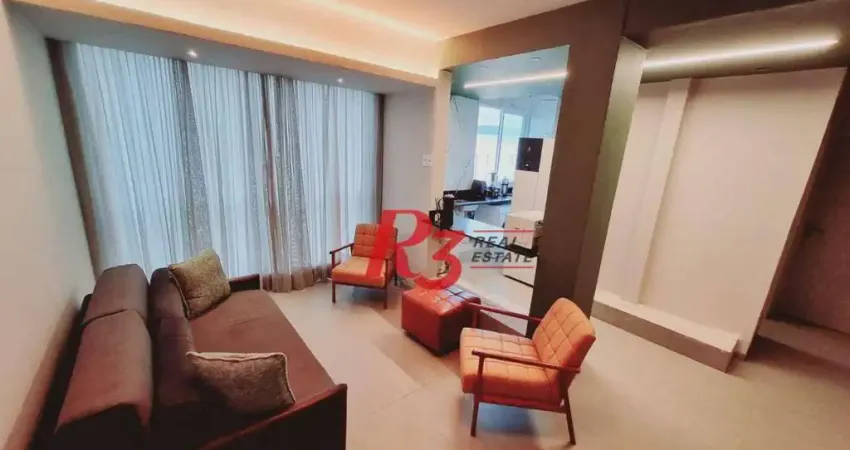 Apartamento à venda, 48 m² por R$ 450.000,00 - Embaré - Santos/SP