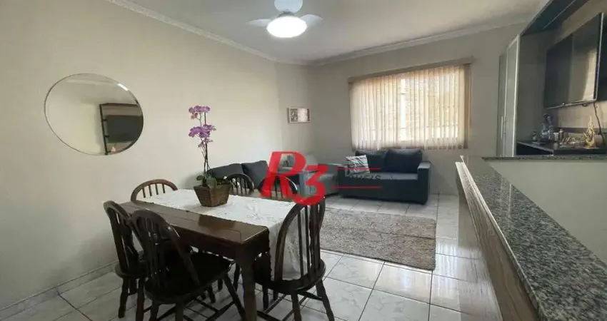 Casa com 3 dormitórios à venda, 111 m² por R$ 690.000,00 - Marapé - Santos/SP