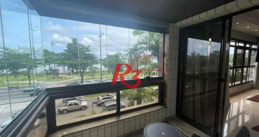 Apartamento, 245 m² - venda por R$ 2.890.000,00 ou aluguel por R$ 18.000,00/mês - Aparecida - Santos/SP