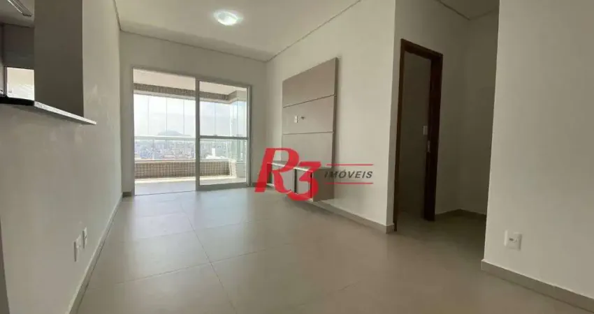 Apartamento para alugar, 60 m² por R$ 6.020,00/mês - Boqueirão - Santos/SP