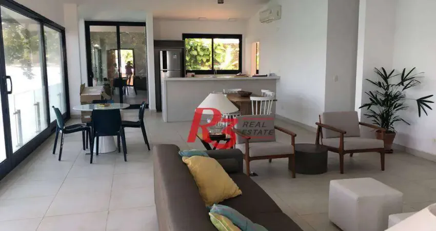 Casa com 4 dormitórios, 289 m² - venda por R$ 3.500.000 ou aluguel por R$ 13.900/mês - Loteamento João Batista Julião - Guarujá/SP