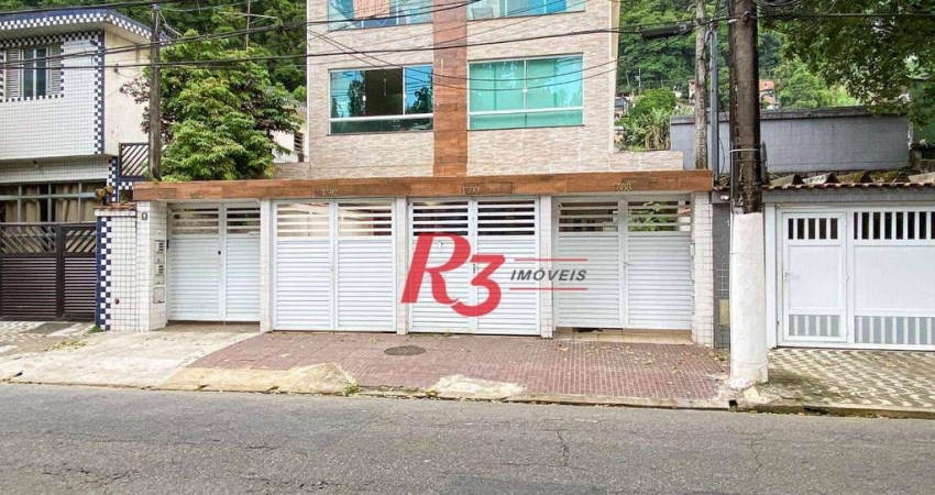 Casa com 3 dormitórios à venda, 75 m² por R$ 500.000,00 - Marapé - Santos/SP