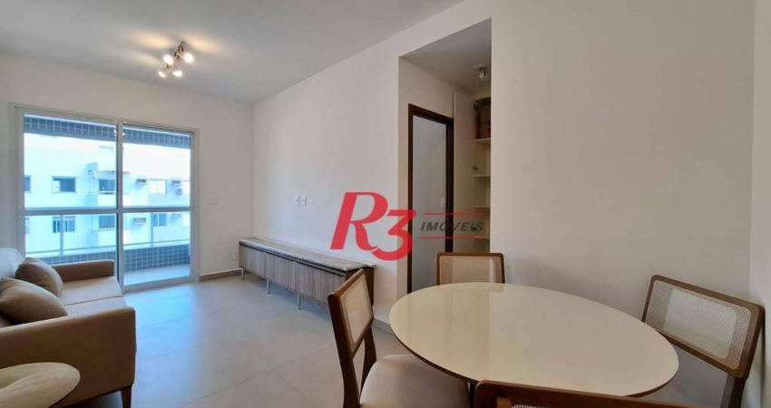 Apartamento de 1 suíte para locação, Boqueirão, Santos SP