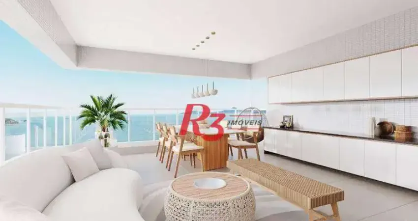 Apartamento BALI com 3 dormitórios à venda, 158 m² por R$ 2.150.000 - Embaré - Santos/SP
