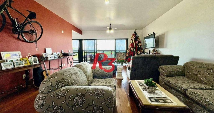 Apartamento com 4 dormitórios à venda, 251 m² por R$ 2.600.000,00 - Pompéia - Santos/SP