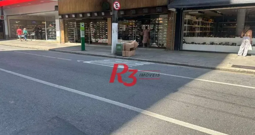 Loja para alugar, 414 m² por R$ 55.000,00/mês - Gonzaga - Santos/SP