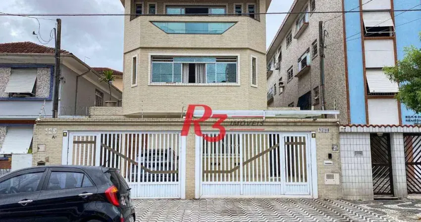 Casa com 5 dormitórios à venda, 269 m² por R$ 1.850.000,00 - Marapé - Santos/SP