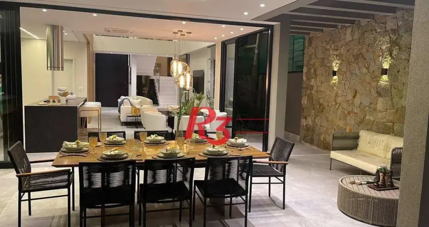 Casa com 6 dormitórios à venda, 380 m² por r$ 10.800.000,00 - módulo 11 - bertioga/sp