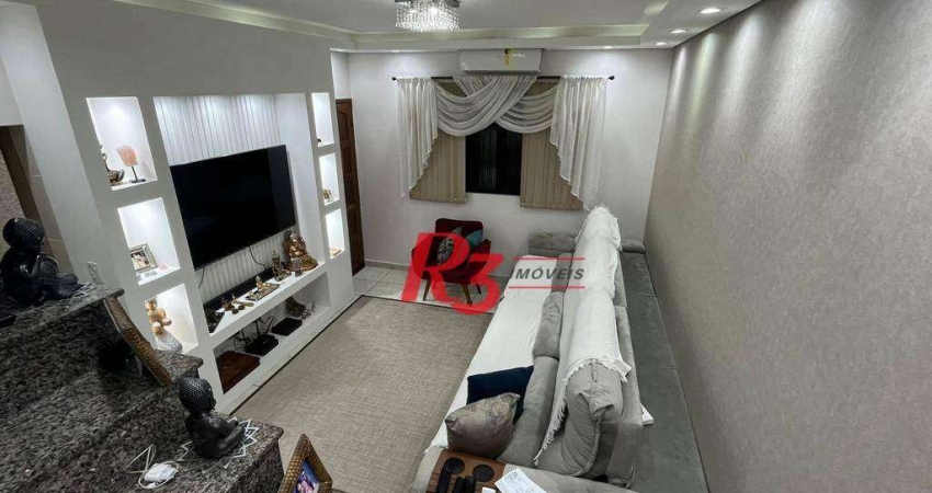 Village com 3 dormitórios à venda, 100 m² por R$ 350.000,00 - Vila Cascatinha - São Vicente/SP