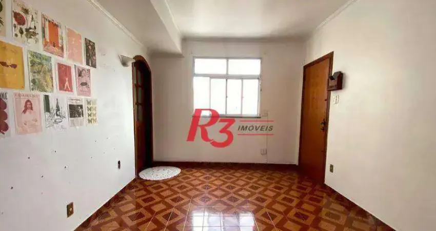 Apartamento com 2 dormitórios à venda, 69 m² por R$ 400.000,00 - Boqueirão - Santos/SP