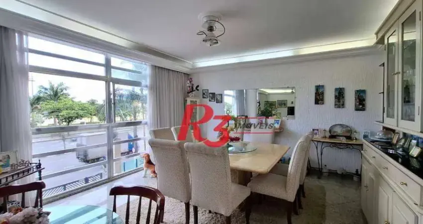 Apartamento com 3 dormitórios à venda, 148 m² por R$ 1.070.000,00 - Pompéia - Santos/SP