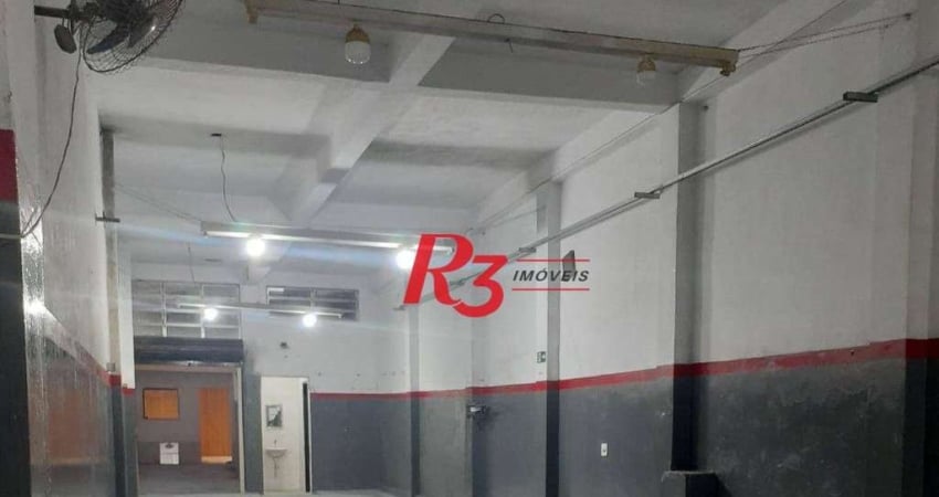 Galpão para alugar, 200 m² - Vila Mathias - Santos/SP