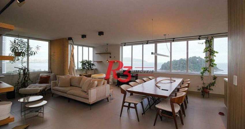 Apartamento com 3 dormitórios à venda, 215 m² por R$ 2.660.000,00 - José Menino - Santos/SP