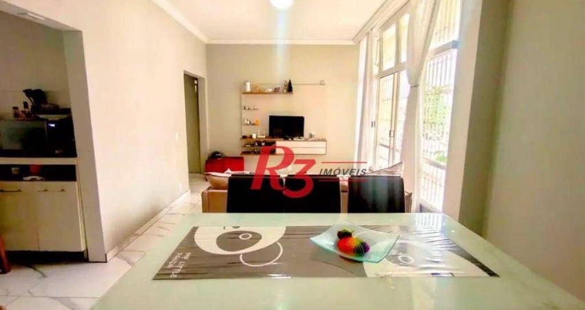 Apartamento à venda, 88 m² por R$ 550.000,00 - Itararé - São Vicente/SP