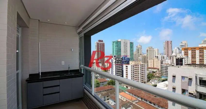 Apartamento à venda, 53 m² por R$ 750.000,00 - Boqueirão - Santos/SP