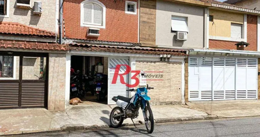 Casa à venda, 92 m² por R$ 900.000,00 - Aparecida - Santos/SP