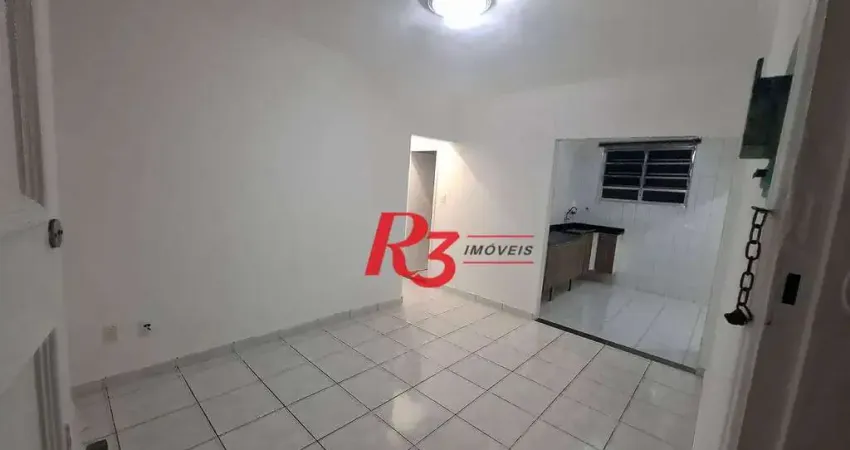 Apartamento com 2 dormitórios para alugar, 75 m² por R$ 3.200,02/mês - Boqueirão - Santos/SP