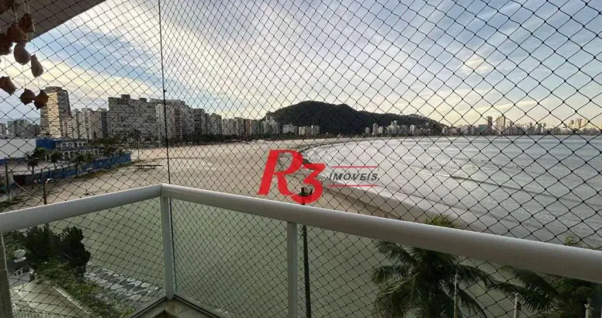 Apartamento com 3 dormitórios à venda, 173 m² por R$ 1.350.000,00 - Ilha Porchat - São Vicente/SP