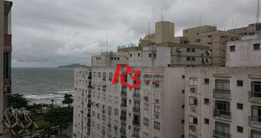 Apartamento com 1 dormitório, 45 m² - venda por R$ 330.000,00 ou aluguel por R$ 2.500,00/mês - Boqueirão - Santos/SP