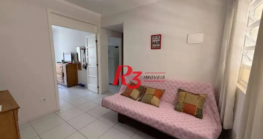 Apartamento com 1 dormitório à venda, 39 m² por R$ 365.000,00 - Ponta da Praia - Santos/SP