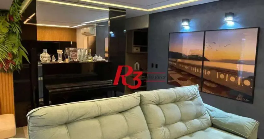 Apartamento à venda, 111 m² por R$ 1.100.000,00 - Ponta da Praia - Santos/SP