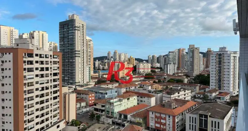 Apartamento com 2 dormitórios para alugar, 73 m² por R$ 6.900,02/mês - Ponta da Praia - Santos/SP