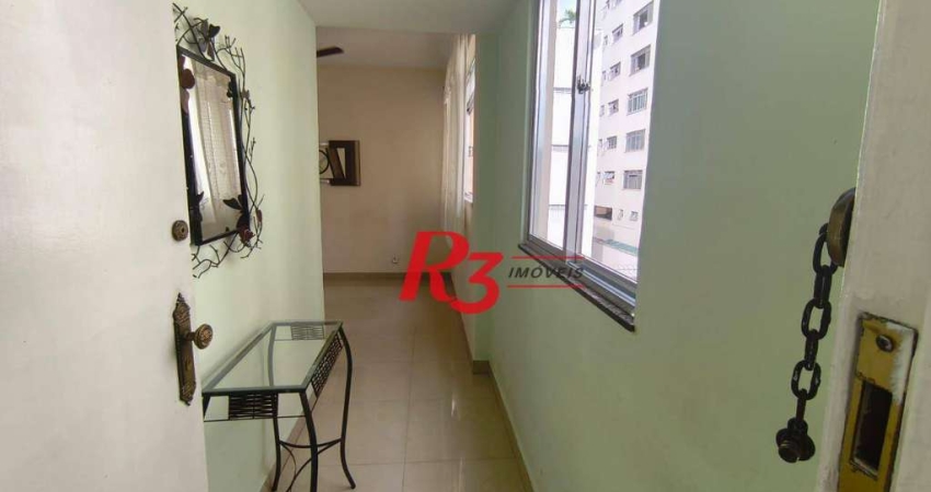 Apartamento à venda, 95 m² por R$ 440.000,00 - José Menino - Santos/SP