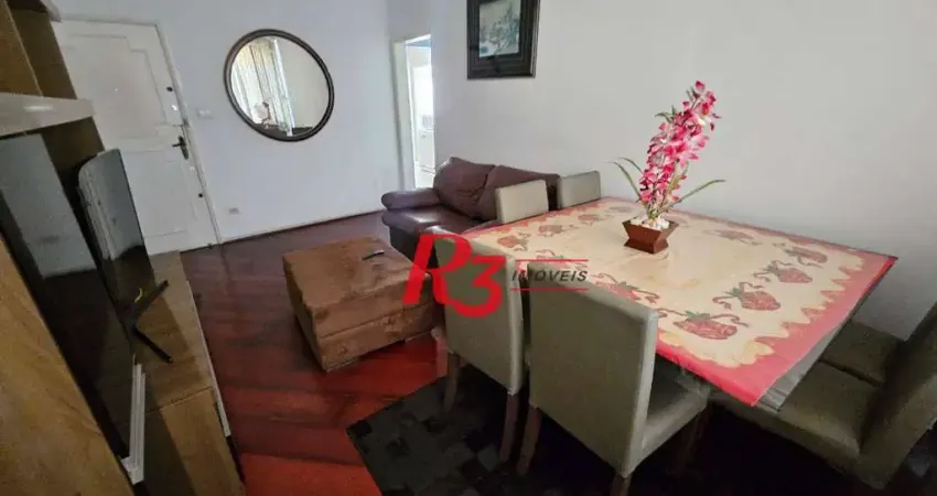 Apartamento com 2 dormitórios à venda, 80 m² por R$ 830.000,00 - Boqueirão - Santos/SP