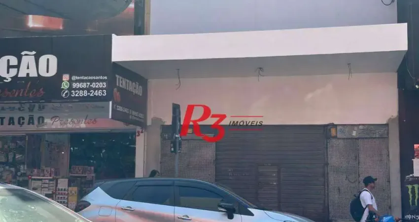 Loja para alugar, 450 m² por R$ 51.470,00/mês - Gonzaga - Santos/SP